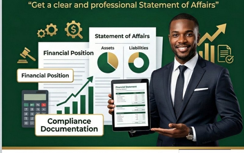 Statement of Affairs :Present Your Financial Position Clearly